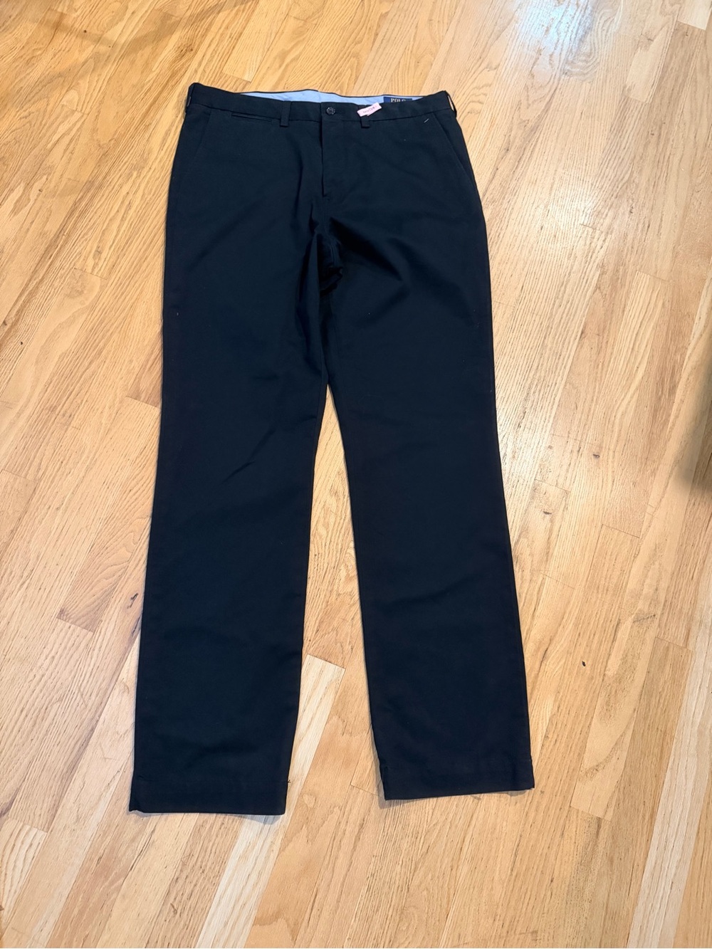 Men's Size 34x34 "Polo by Ralph Lauren" Black Chinos Dress Pants GUC